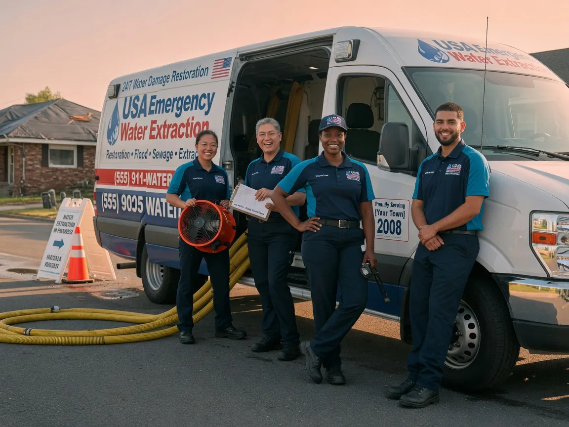 Emergency Water Removal company in Delhi, LA